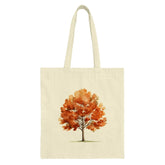 Autumn Tree Tote Bag, Fall Foliage Shopping Bag, Watercolor Tree Reusable Grocery Bag, Nature Lover Gift Idea, Eco Friendly Tote - Tawshia